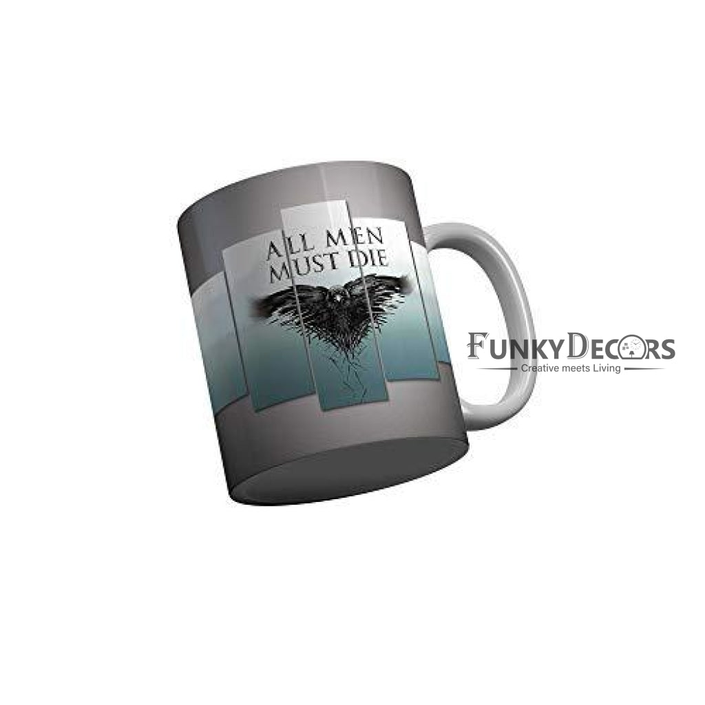 Funkydecors Got Series Ceramic Mug 350 Ml Multicolor Mugs