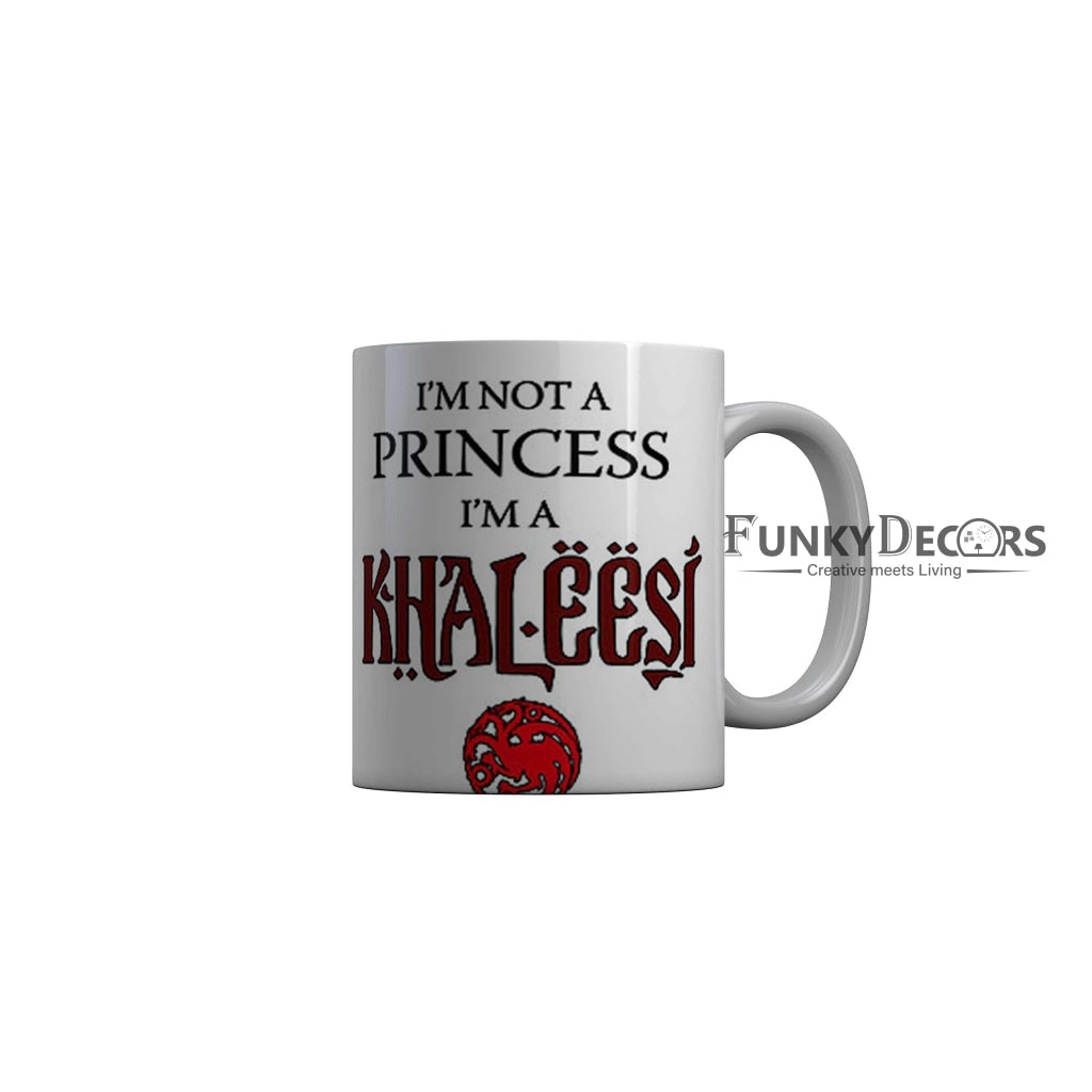 Funkydecors Got Series Ceramic Mug 350 Ml Multicolor Mugs