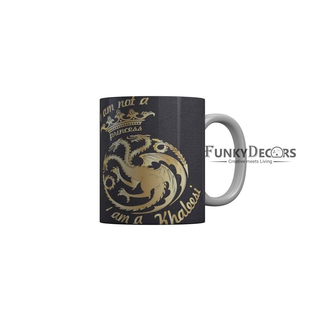 Funkydecors Got Series Ceramic Mug 350 Ml Multicolor Mugs
