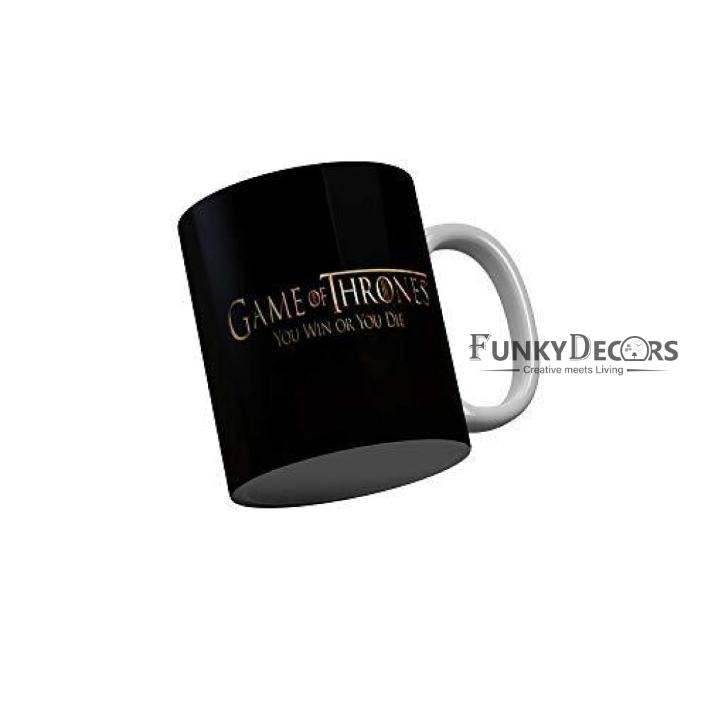 Funkydecors Got Series Ceramic Mug 350 Ml Multicolor Mugs