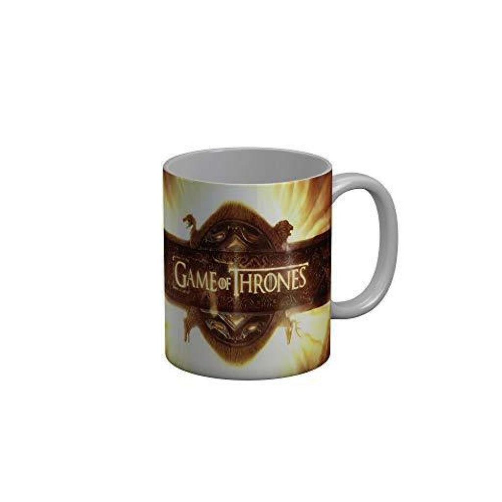 Funkydecors Got Series Ceramic Mug 350 Ml Multicolor Mugs