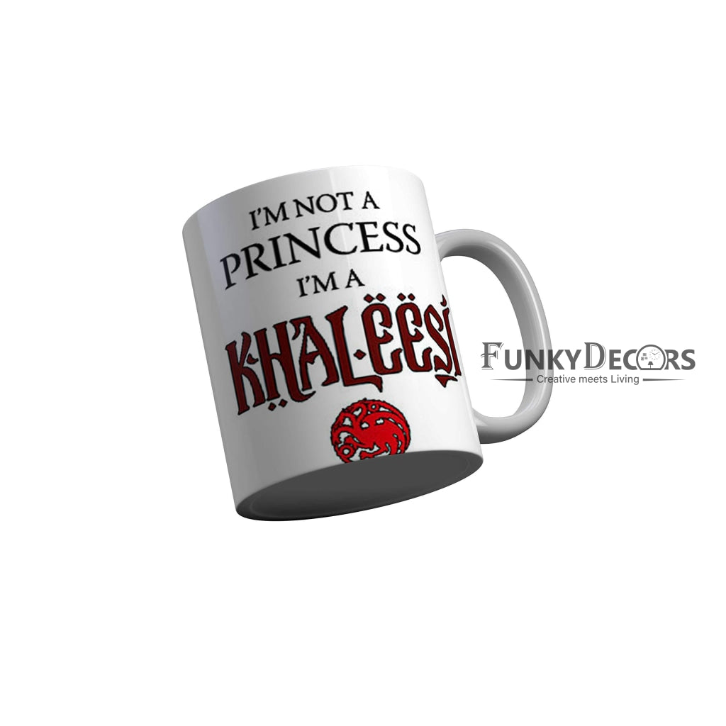 Funkydecors Got Series Ceramic Mug 350 Ml Multicolor Mugs