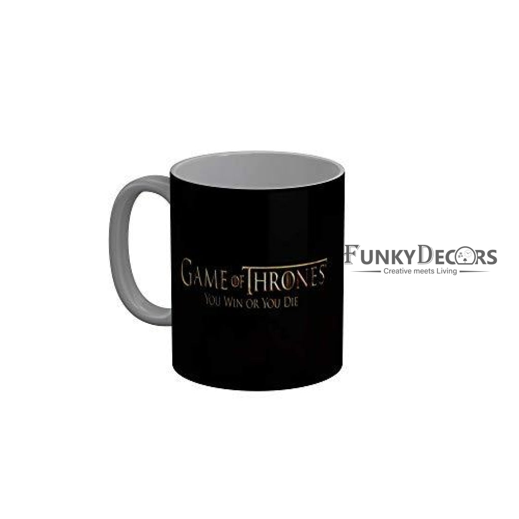 Funkydecors Got Series Ceramic Mug 350 Ml Multicolor Mugs