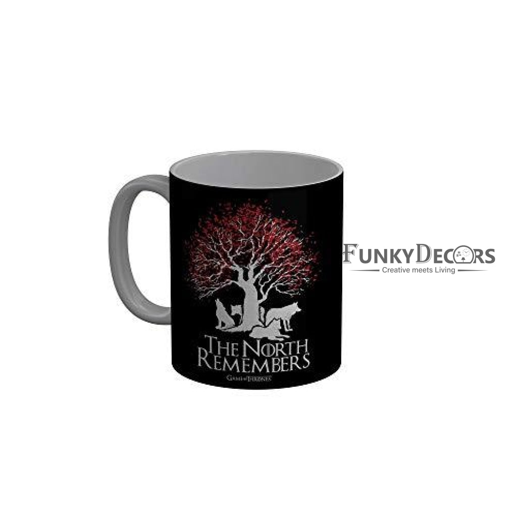 Funkydecors Got Series Ceramic Mug 350 Ml Multicolor Mugs