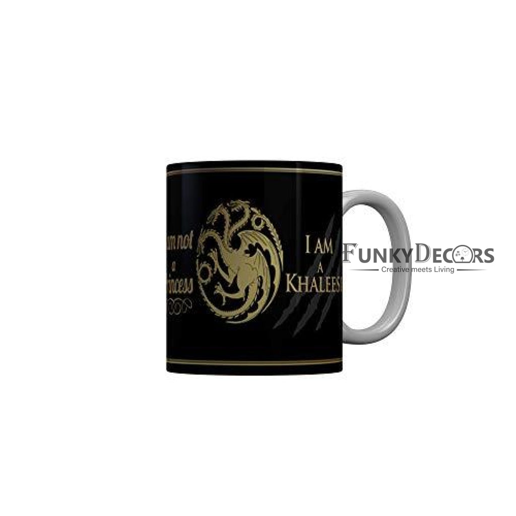 Funkydecors Got Series Ceramic Mug 350 Ml Multicolor Mugs