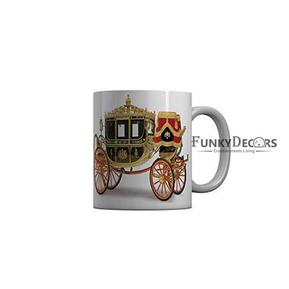 Funkydecors Happy Anniversary Ceramic Mug 350 Ml Multicolor Mugs