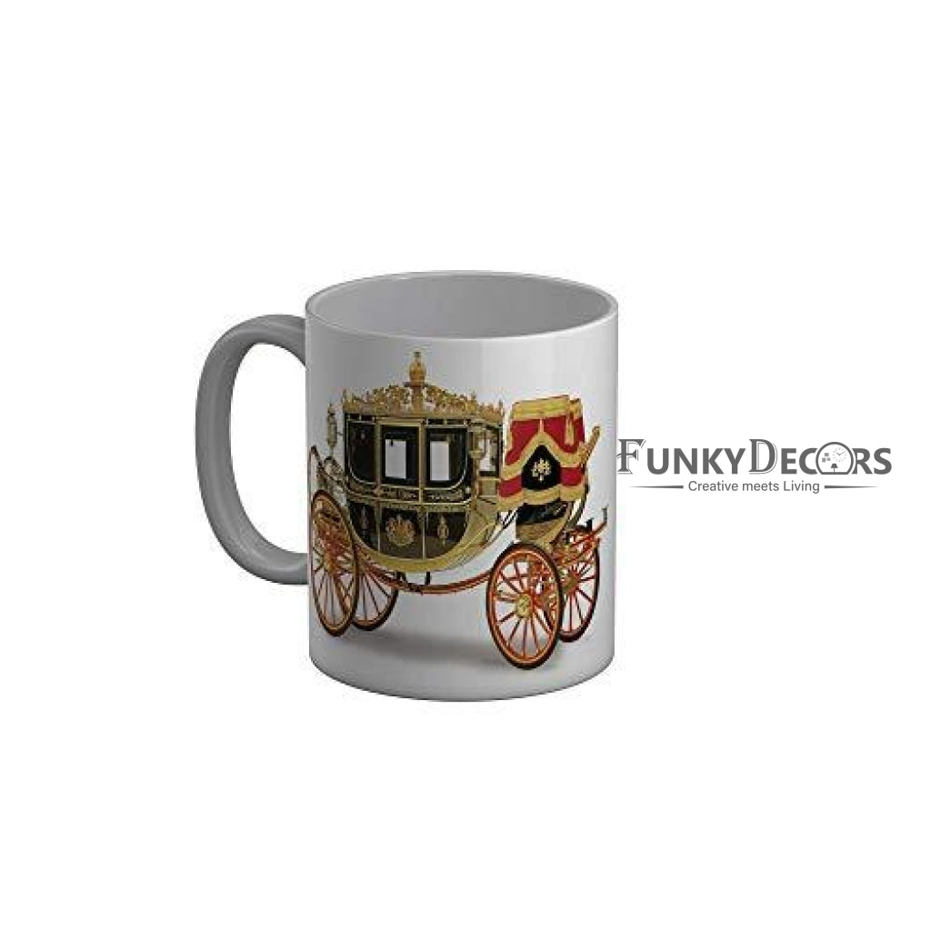 Funkydecors Happy Anniversary Ceramic Mug 350 Ml Multicolor Mugs