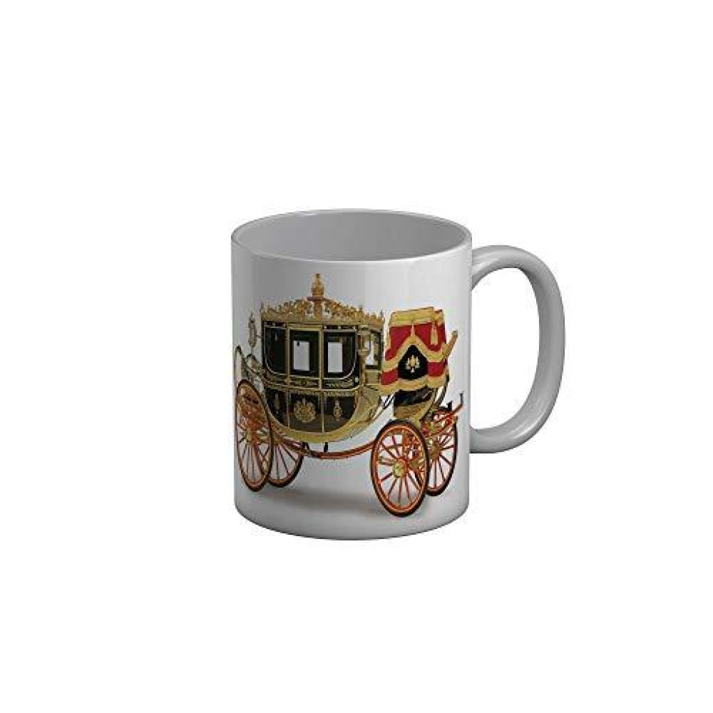 Funkydecors Happy Anniversary Ceramic Mug 350 Ml Multicolor Mugs