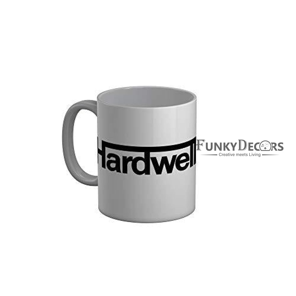 Funkydecors Hardwell Grey Quotes Ceramic Coffee Mug 350 Ml Mugs