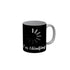 FunkyDecors I Am Thinking Black Funny Quotes Ceramic Coffee Mug, 350 ml