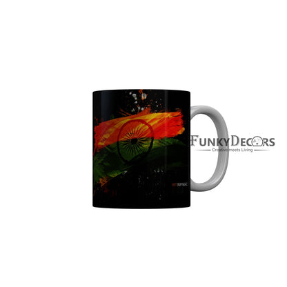 FunkyDecors Independence Day 15th August Wishes Ceramic Coffee Mug