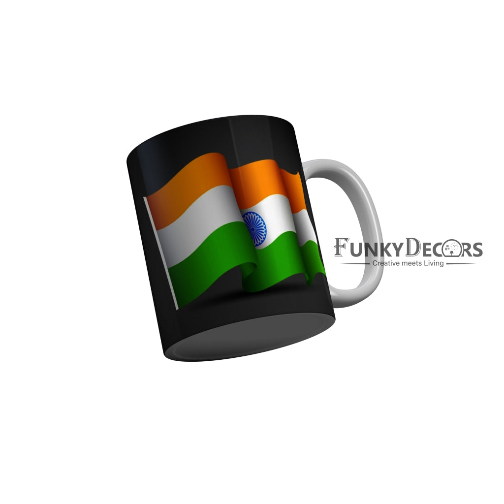 FunkyDecors Independence Day 15th August Wishes Ceramic Coffee Mug