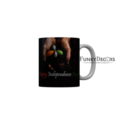 FunkyDecors Independence Day 15th August Wishes Ceramic Coffee Mug