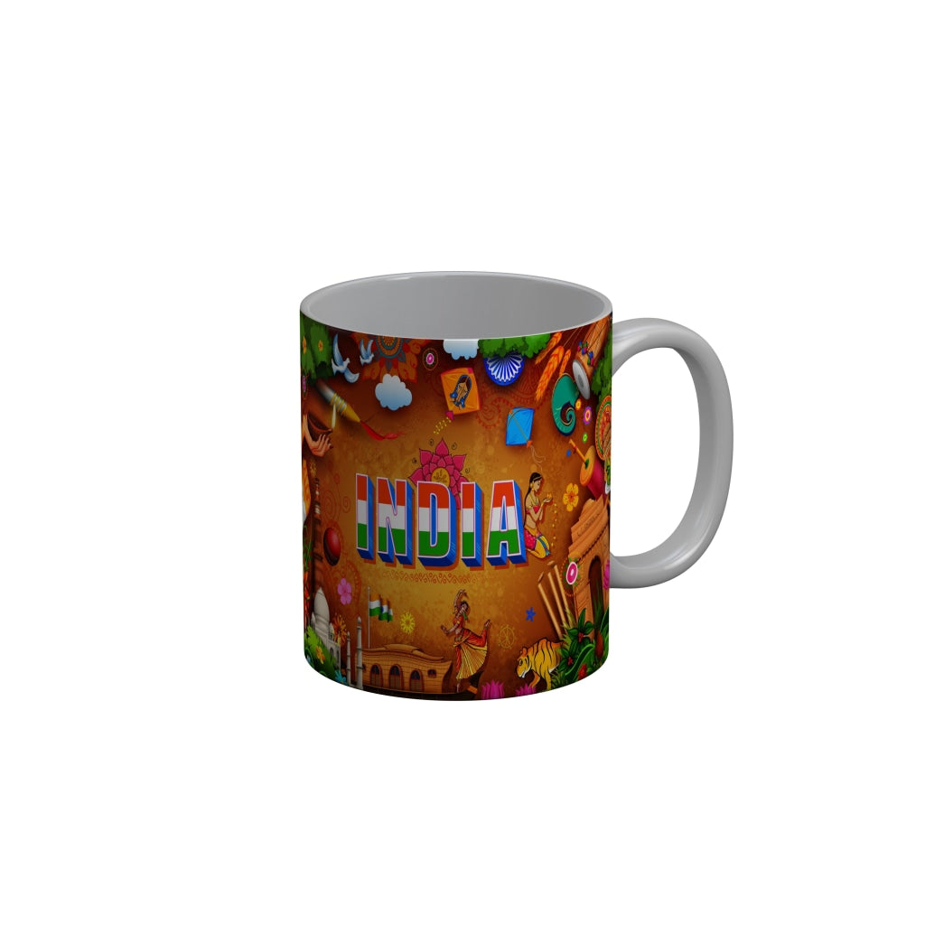 FunkyDecors Independence Day 15th August Wishes Ceramic Coffee Mug