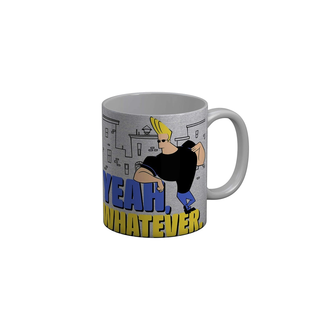 Funkydecors Johnny Bravo Cartoon Ceramic Mug 350 Ml Multicolor Mugs