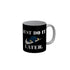 FunkyDecors Just Do It Later Black Funny Quotes Ceramic Coffee Mug, 350 ml