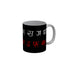 FunkyDecors KA KH GA GHA  Black Funny Quotes Ceramic Coffee Mug, 350 ml