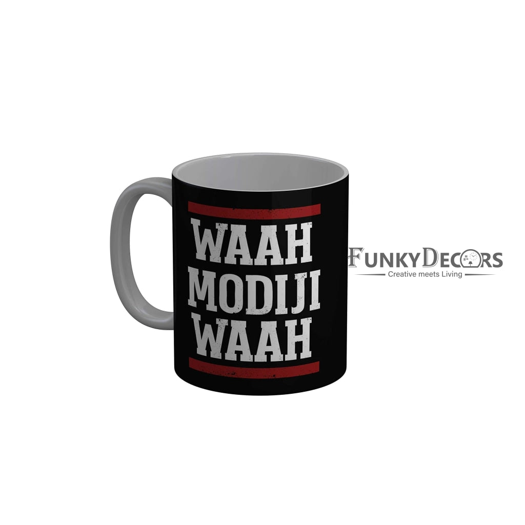 Funkydecors Kunal Kamra Standup Comedy Funny Quotes Ceramic Mug 350 Ml Multicolor Mugs