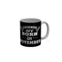FunkyDecors Legends Are Born In November Black Birthday Quotes Ceramic Coffee Mug, 350 ml