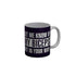 Funkydecors Let Me Know If My Biceps Get In Your Way Blue Funny Quotes Ceramic Coffee Mug 350 Ml