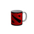 Funkydecors Logo Black Ceramic Coffee Mug 350 Ml Mugs