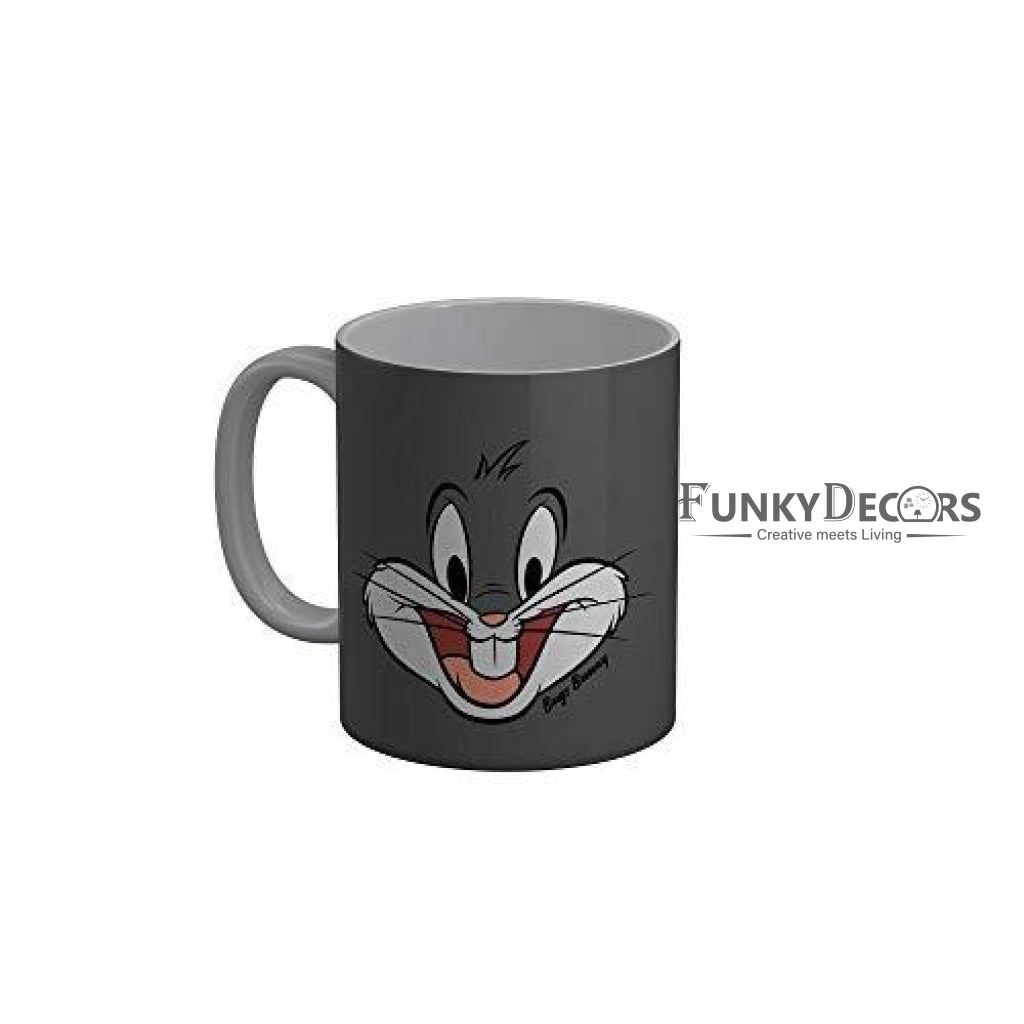 Funkydecors Looney Tunes Cartoon Ceramic Mug 350 Ml Multicolor Mugs