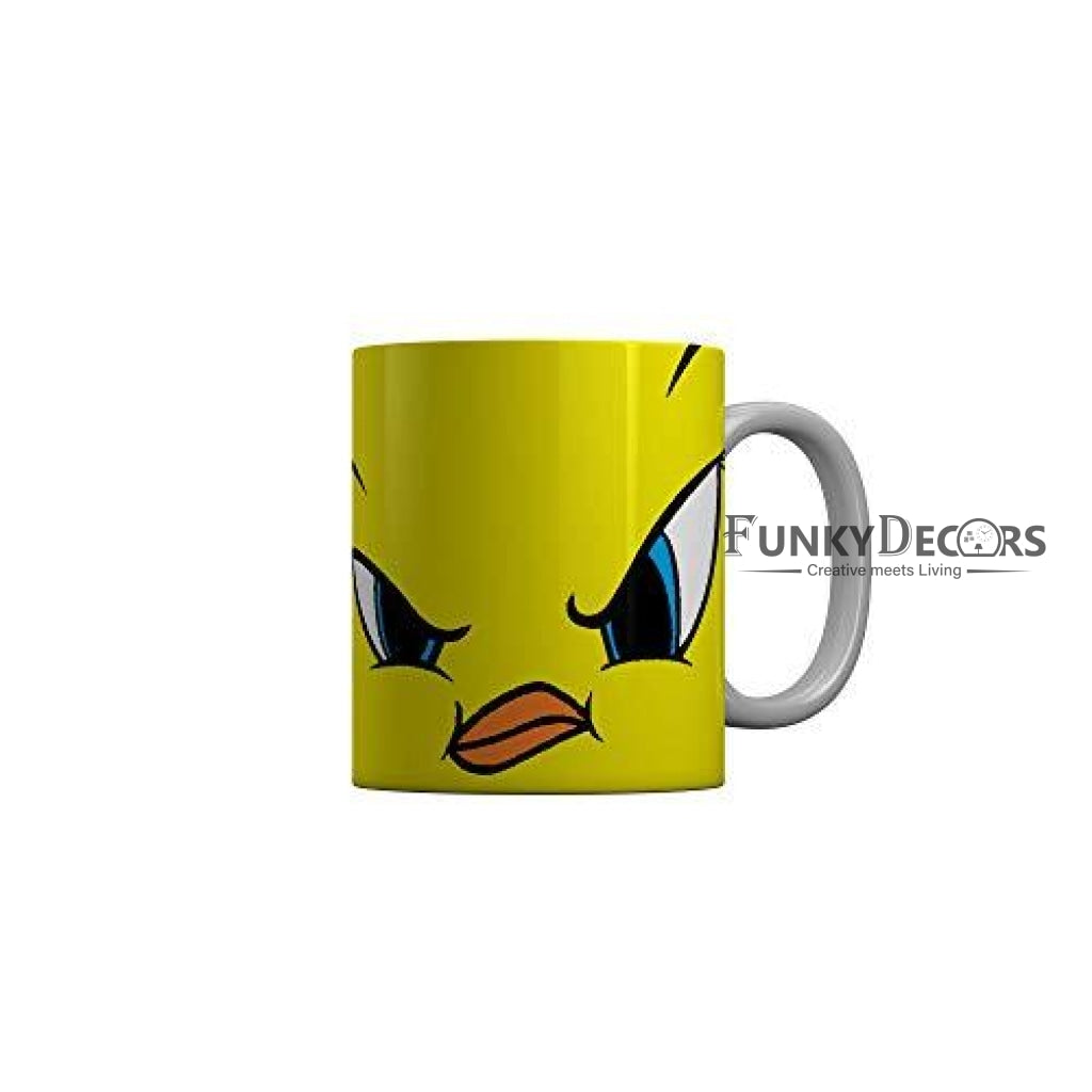 Funkydecors Looney Tunes Cartoon Ceramic Mug 350 Ml Multicolor Mugs