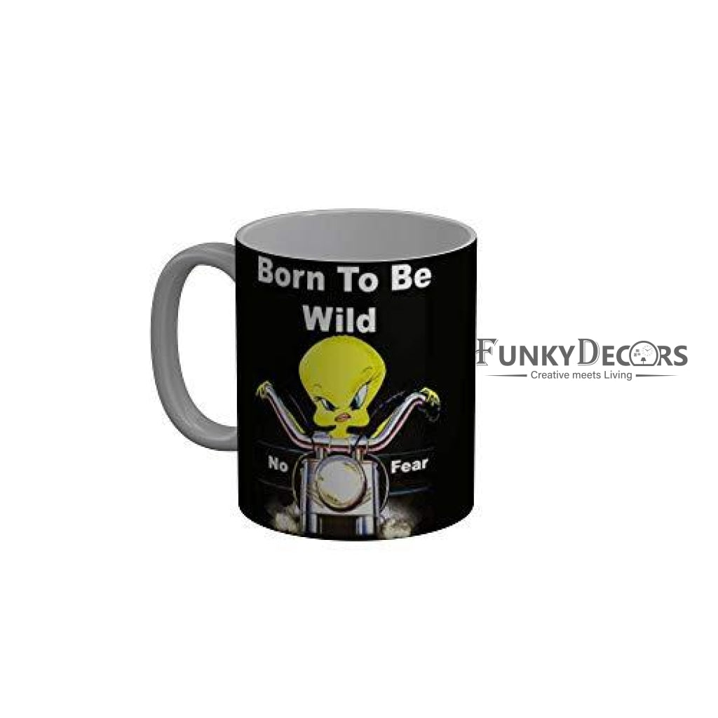 Funkydecors Looney Tunes Cartoon Ceramic Mug 350 Ml Multicolor Mugs
