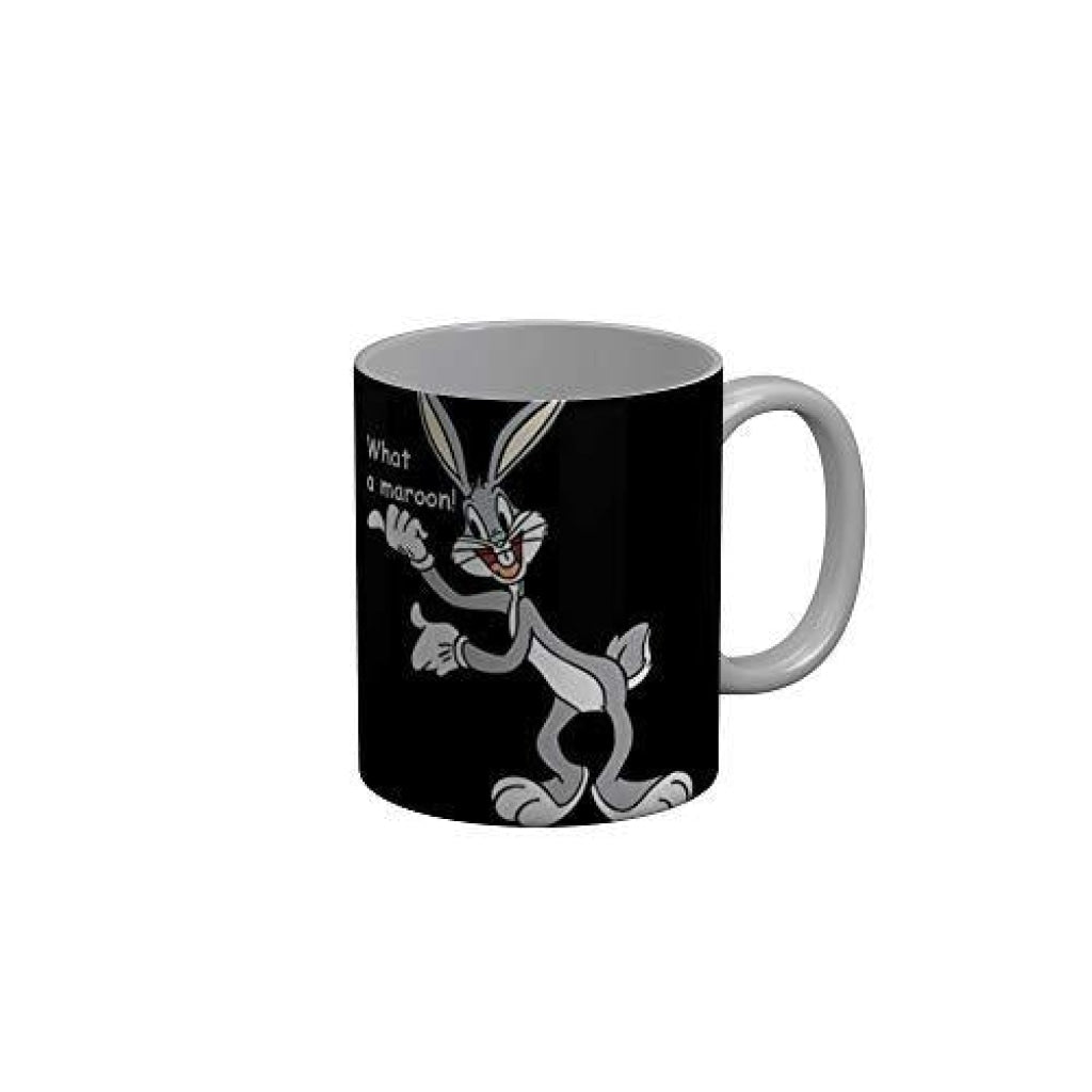 Funkydecors Looney Tunes Cartoon Ceramic Mug 350 Ml Multicolor Mugs