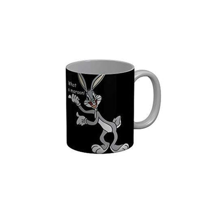 Funkydecors Looney Tunes Cartoon Ceramic Mug 350 Ml Multicolor Mugs
