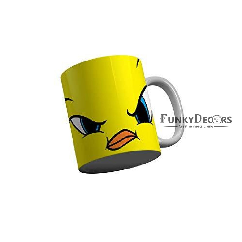 Funkydecors Looney Tunes Cartoon Ceramic Mug 350 Ml Multicolor Mugs