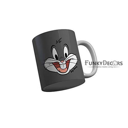 Funkydecors Looney Tunes Cartoon Ceramic Mug 350 Ml Multicolor Mugs
