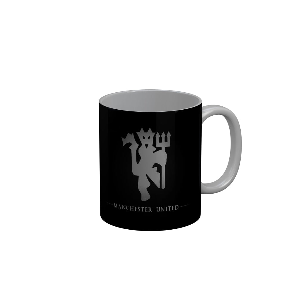 FunkyDecors Manchester United Black Ceramic Coffee Mug