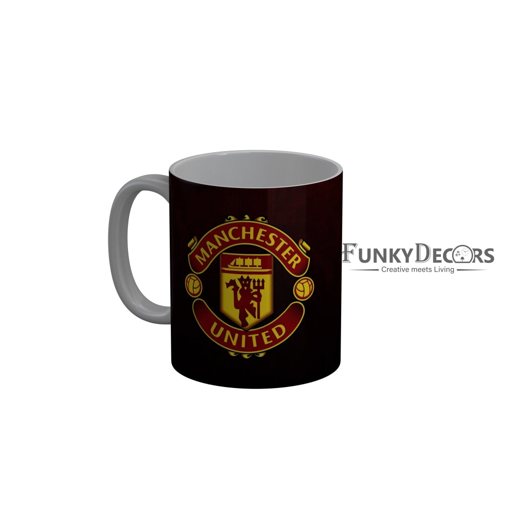 FunkyDecors Manchester United Ceramic Coffee Mug