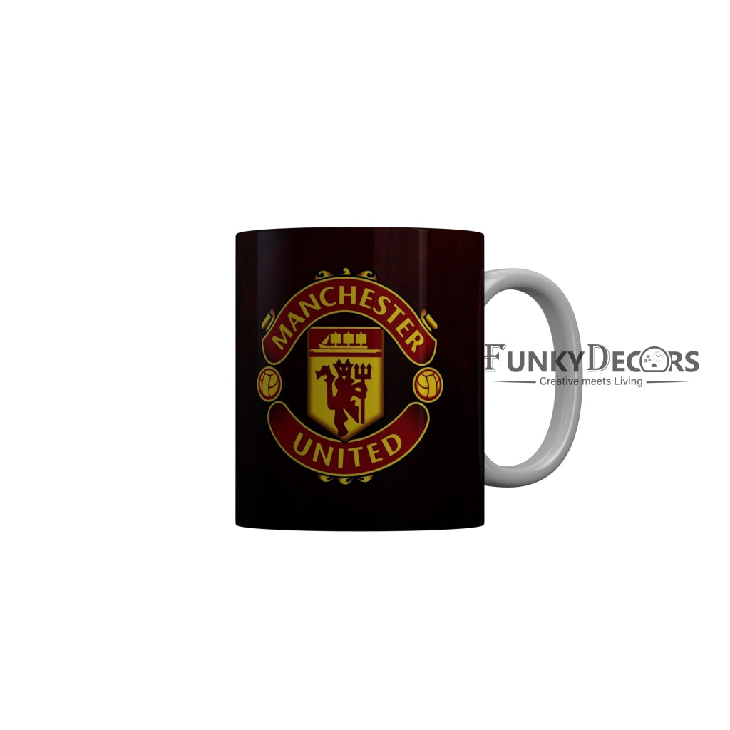 FunkyDecors Manchester United Ceramic Coffee Mug