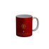 FunkyDecors Manchester United Football Premier League Champions Red White Ceramic Coffee Mug