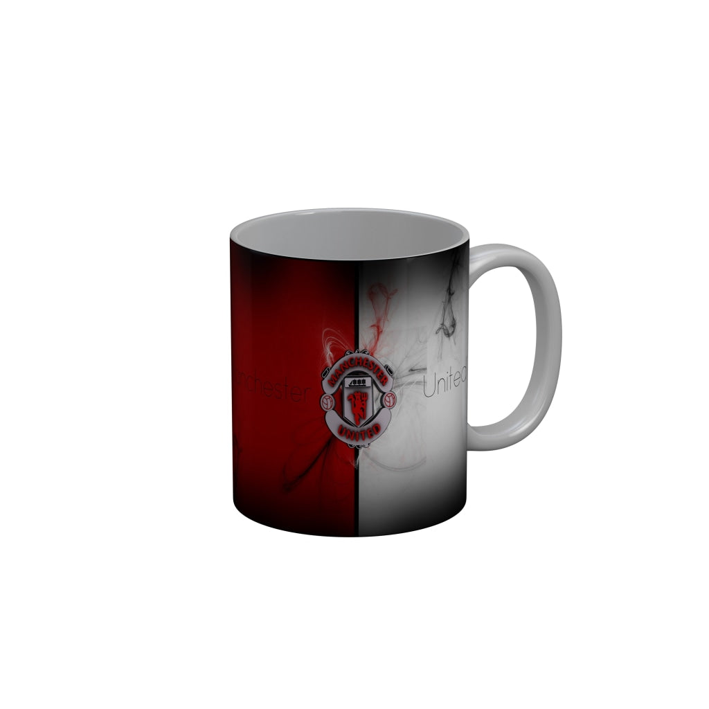 FunkyDecors Manchester United Football Red Ceramic Coffee Mug