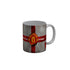 FunkyDecors Manchester United Football White Ceramic Coffee Mug