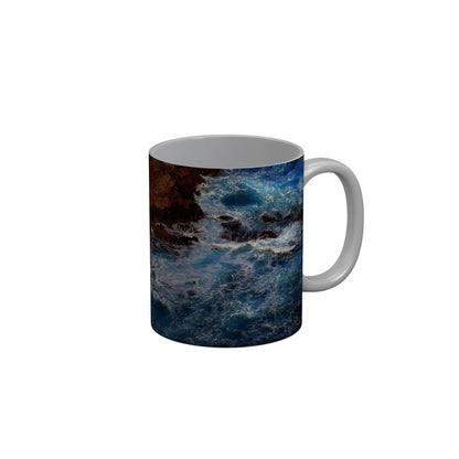 FunkyDecors Marble Pattern Ceramic Coffee Mug
