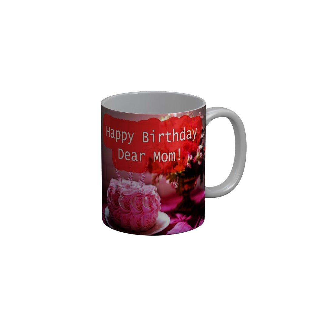 FunkyDecors Mom Birthday Mother Day World Greatest Mom Ceramic Coffee Mug