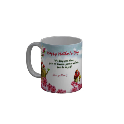 FunkyDecors Mom Birthday Mother Day World Greatest Mom Ceramic Coffee Mug