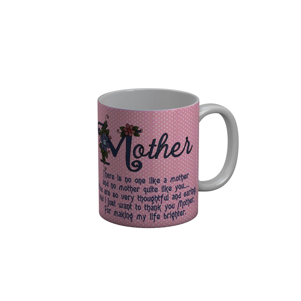 FunkyDecors Mom Birthday Mother Day World Greatest Mom Ceramic Coffee Mug