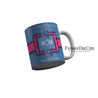 FunkyDecors Mom Birthday Mother Day World Greatest Mom Ceramic Coffee Mug