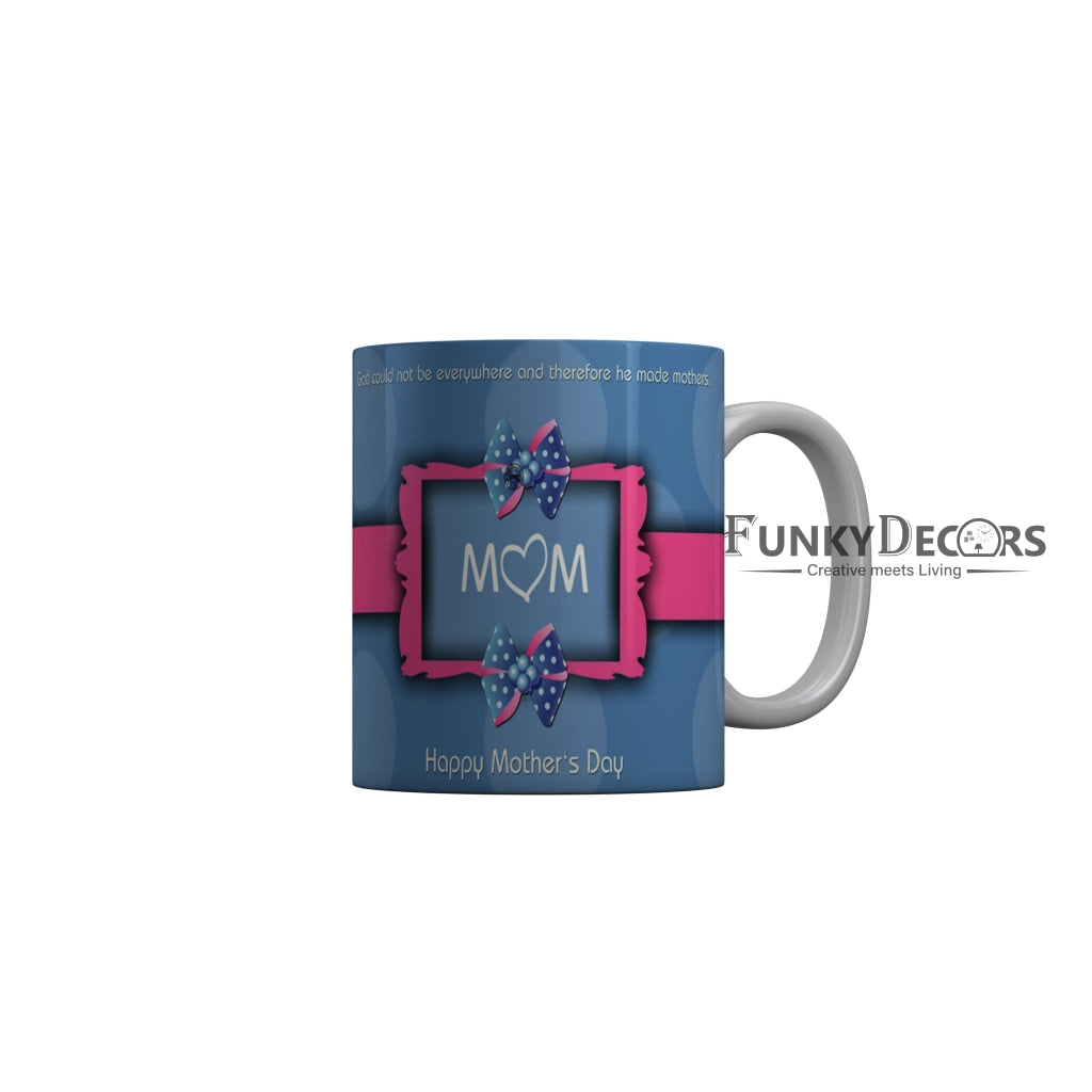 FunkyDecors Mom Birthday Mother Day World Greatest Mom Ceramic Coffee Mug