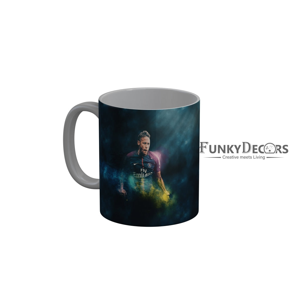 FunkyDecors Neymar Jr Football Ceramic Coffee Mug