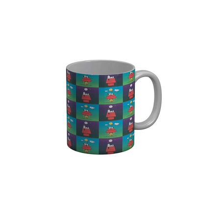 Funkydecors Peanuts Cartoon Ceramic Mug 350 Ml Multicolor Mugs