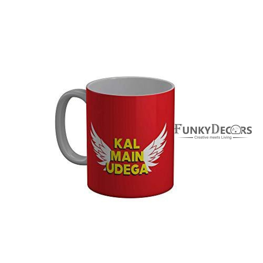 Funkydecors Rahul Subramanian Standup Comedy Funny Quotes Ceramic Mug 350 Ml Multicolor Mugs