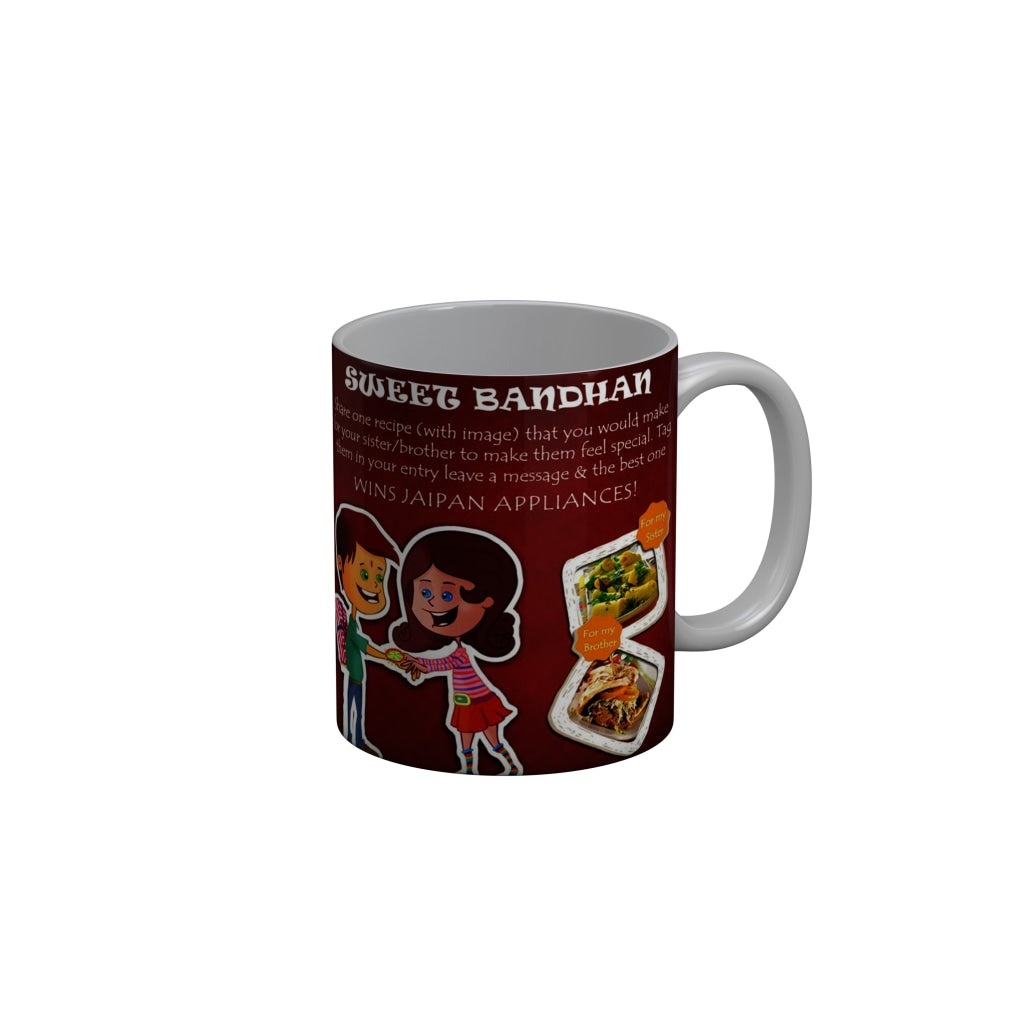 FunkyDecors Rakshabandhan Ceramic Coffee Mug