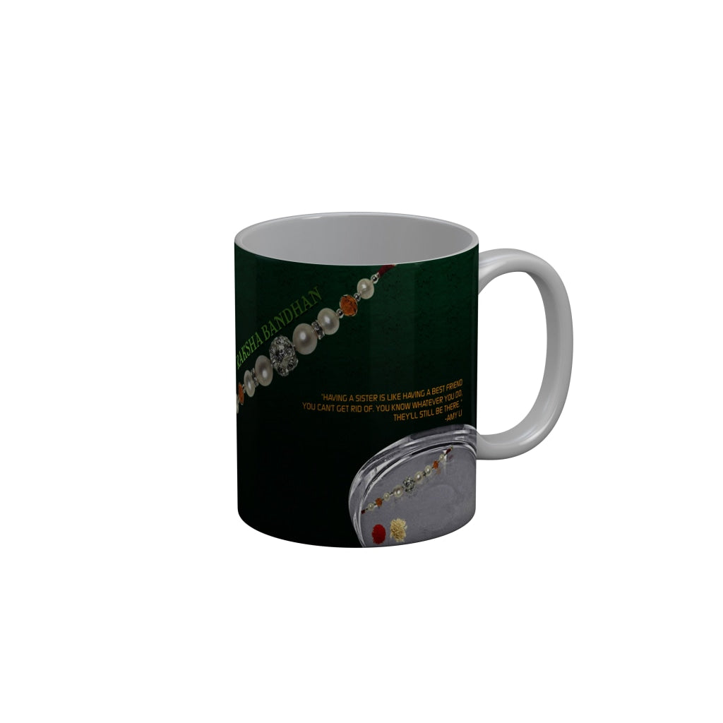 FunkyDecors Rakshabandhan Ceramic Coffee Mug