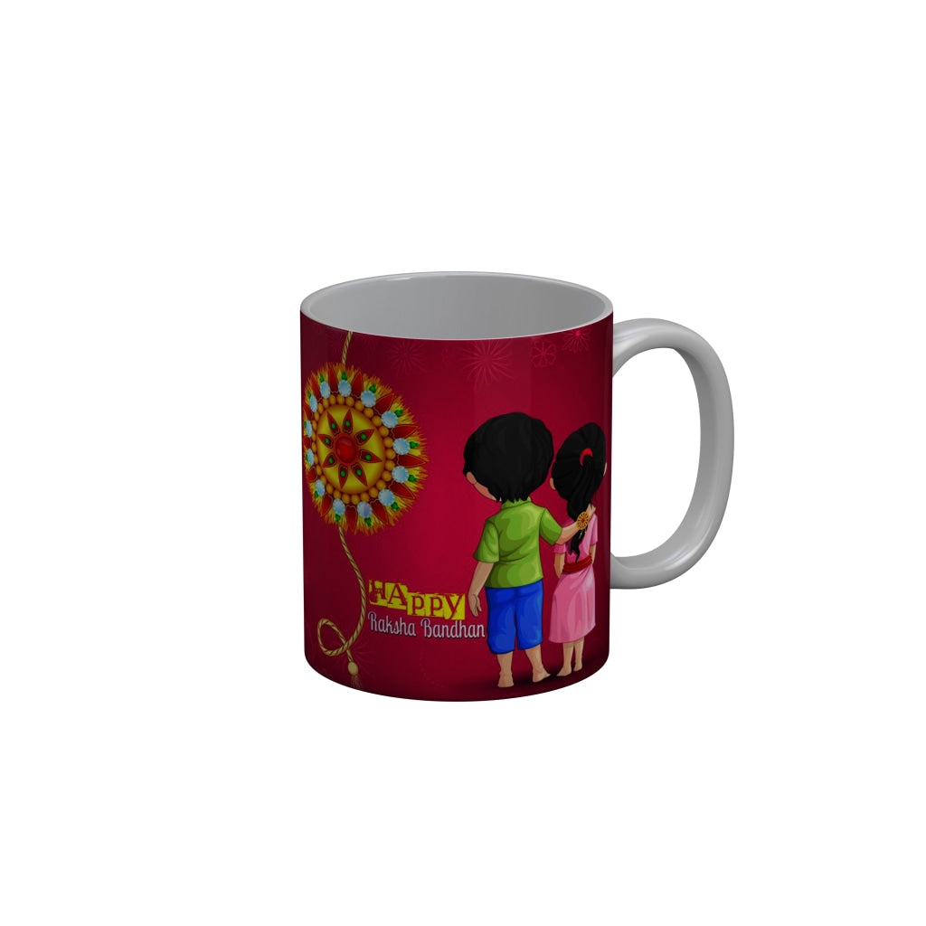 FunkyDecors Rakshabandhan Ceramic Coffee Mug